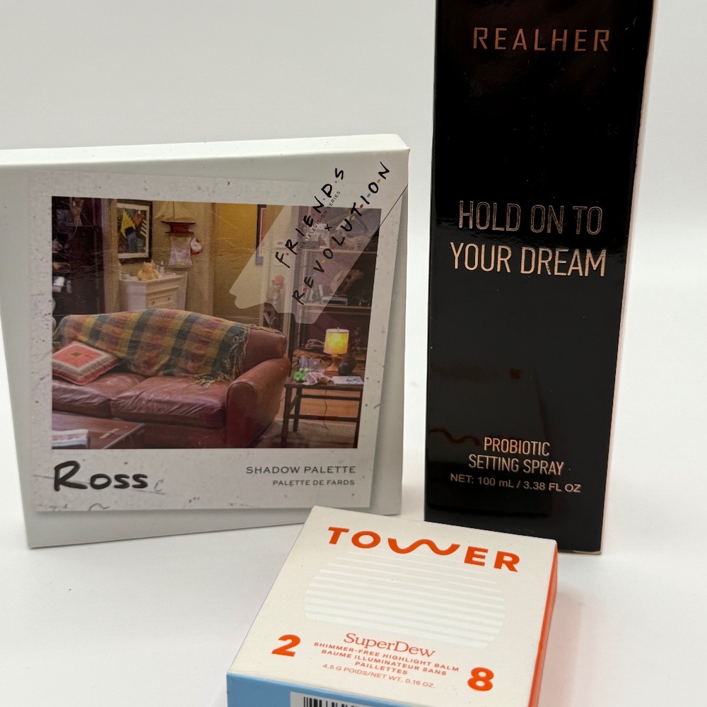 Glow + Go Makeup Set – Revolution Friends Palette + More – Sealed